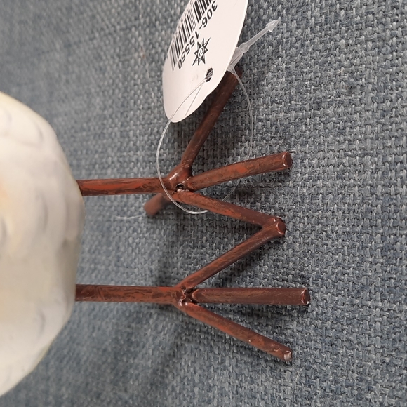 Hummingbird Garden Statue Figue Figurine Indoor Outdoor Painted Resin Metal - Picture 5 of 6